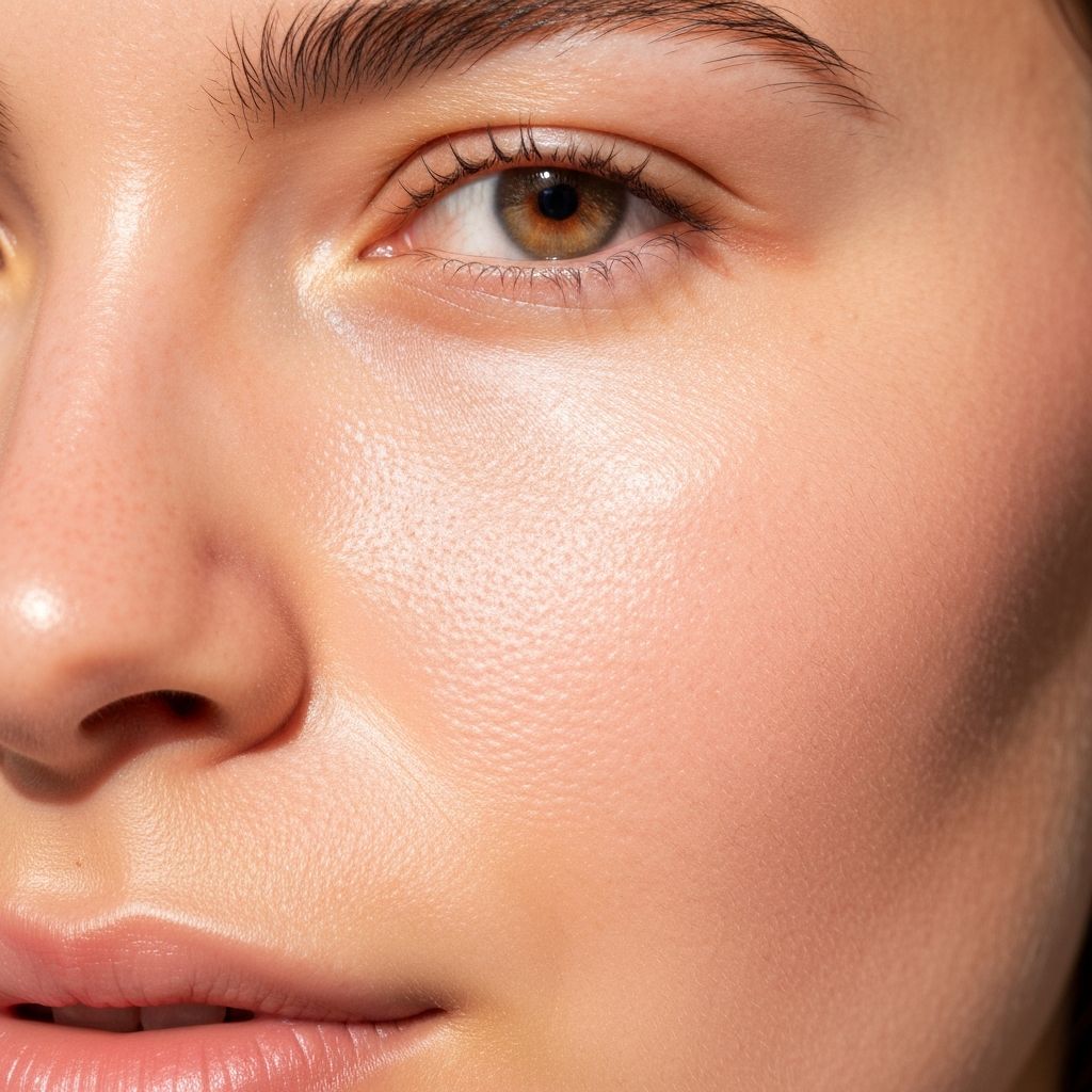 Naturalna skóra w miękkim świetle